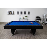 Hustler Pool Table (Non-Slate) with Blue Felt